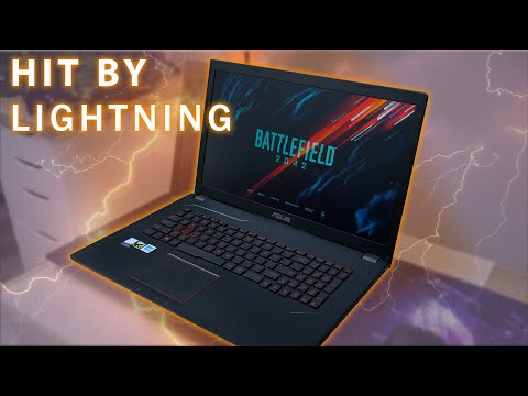 ASUS ROG Burned by Lightning strike - Can we Repair?