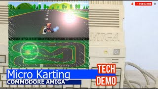 Commodore Amiga -=Micro Karting=- tech demo