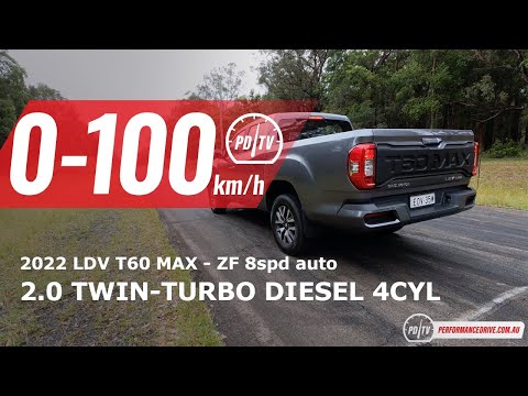 Thumbnail for 2022 LDV T60 Max (2.0 bi-turbo) 0-100km/h & engine sound by Car