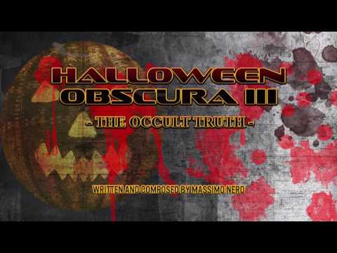 Halloween Obscura III Dark Horror Electronic Music . Sinister and Creepy Ambient Dark Music Nero