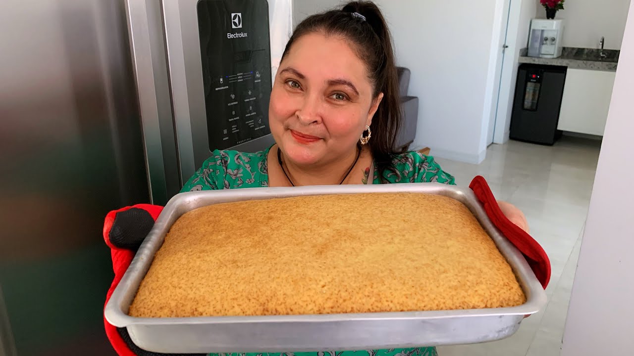 BOLO DE LARANJA MACIO E FOFINHO SEM LIQUIDIFICADOR