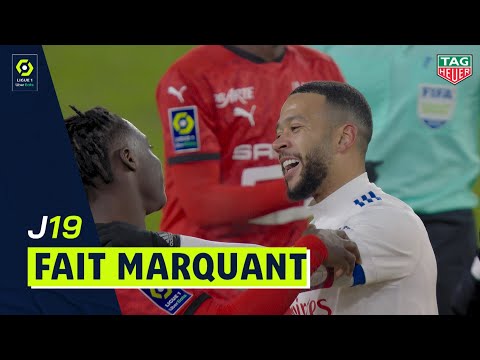 Emmené par un super Depay, Lyon arrache le nul à Rennes et termine la phase aller à la 1ère place!