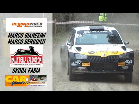 Rally della Val d'Orcia 2023 || Gianesini-Bergonzi || Skoda Fabia R5