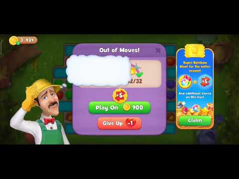 gardenscapes walkthrough level  5466
