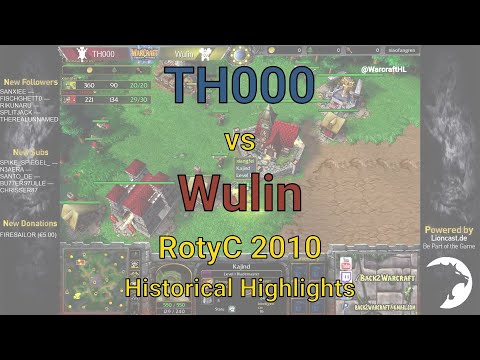 Warcraft 3: TH000 [HU] vs Wulin [ORC] - RotyC 2010 | Historical Highlights