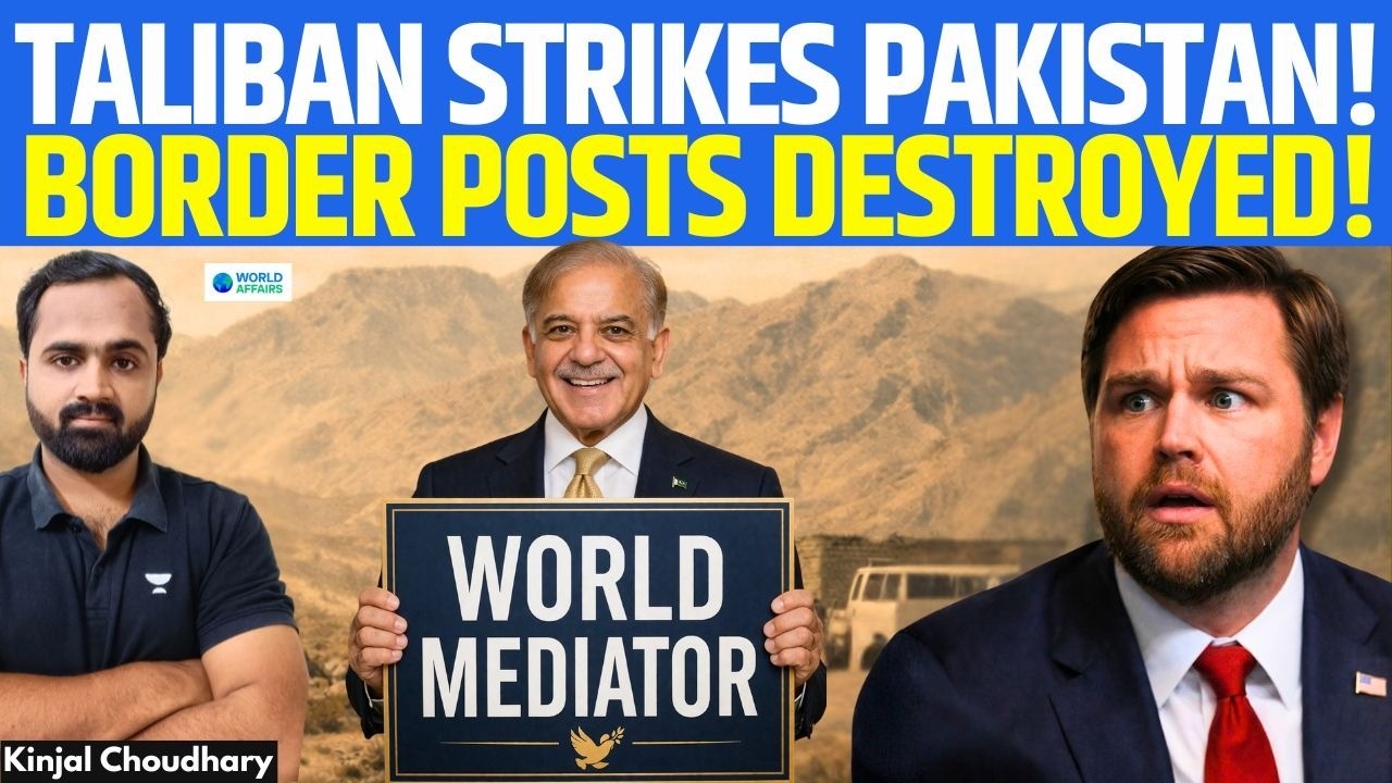 Taliban Attacks Mediator Pakistan Before US-Iran Peace Talks! Border Clashes In Durand Line | Kinjal