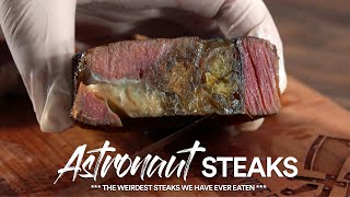 We tried Astronaut Steaks, So Insane | SpaceX Food?