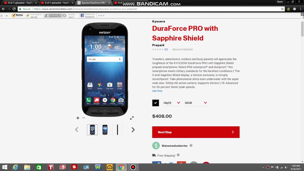 KYOCERA DuraForce PRO | Verizon Prepaid
