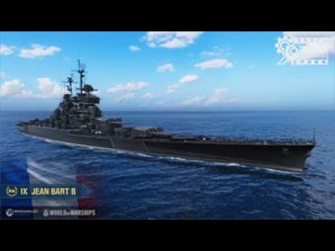 Jean Bart B, Pommern B, Tirpitz, Akatsuki in World of Warships,