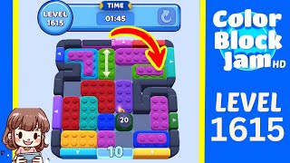 Soluzione del Livello 1615 di Color Block Jam