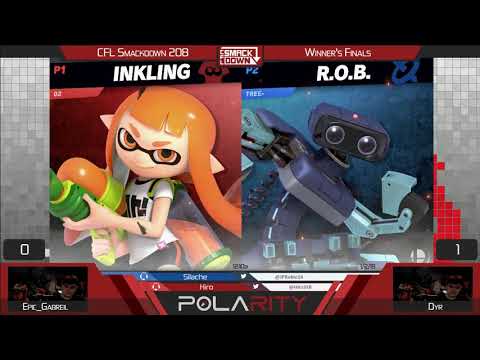CFL Smackdown 208 Ultimate - Epic_Gabriel (ROB, Mario) vs Dyr (Inkling) - Winners Finals