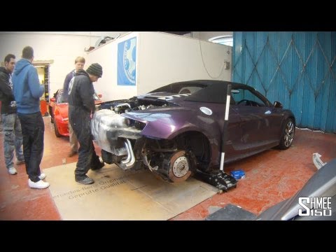 Shmeemobile R8 V10 Quicksilver Exhaust - Installation and Teaser