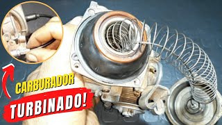 Como Turbinar Carburador e Eliminar Falhamento ! Transformação Carburador a Vaco em Mecanizado !