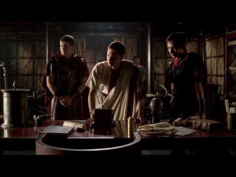 Rome - Octavian, Maecenas and Agrippa discussing Cleoptra