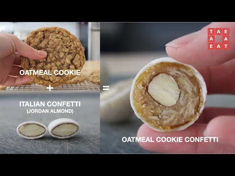 Combining Oatmeal Cookie and Italian Confetti (Jordan Almond) | Hybrid Bakes | with trial & error