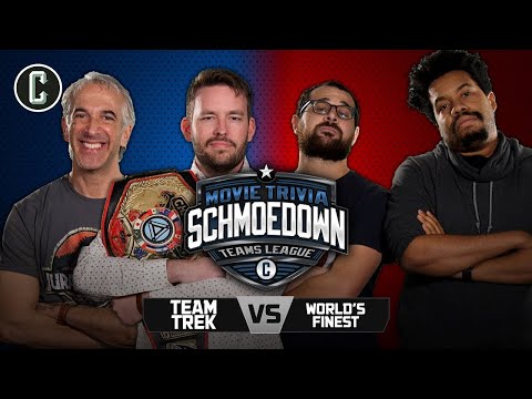 Team Trek vs The World's Finest | Movie Trivia Schmoedown