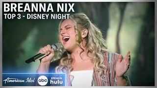 Breanna Nix Warms Hearts with "You'll Be In My Heart" | Disney Night on American Idol