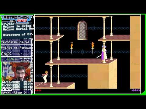 Retrothon 2023 - (168) Prince of Persia (any%) by Vel'Cheran