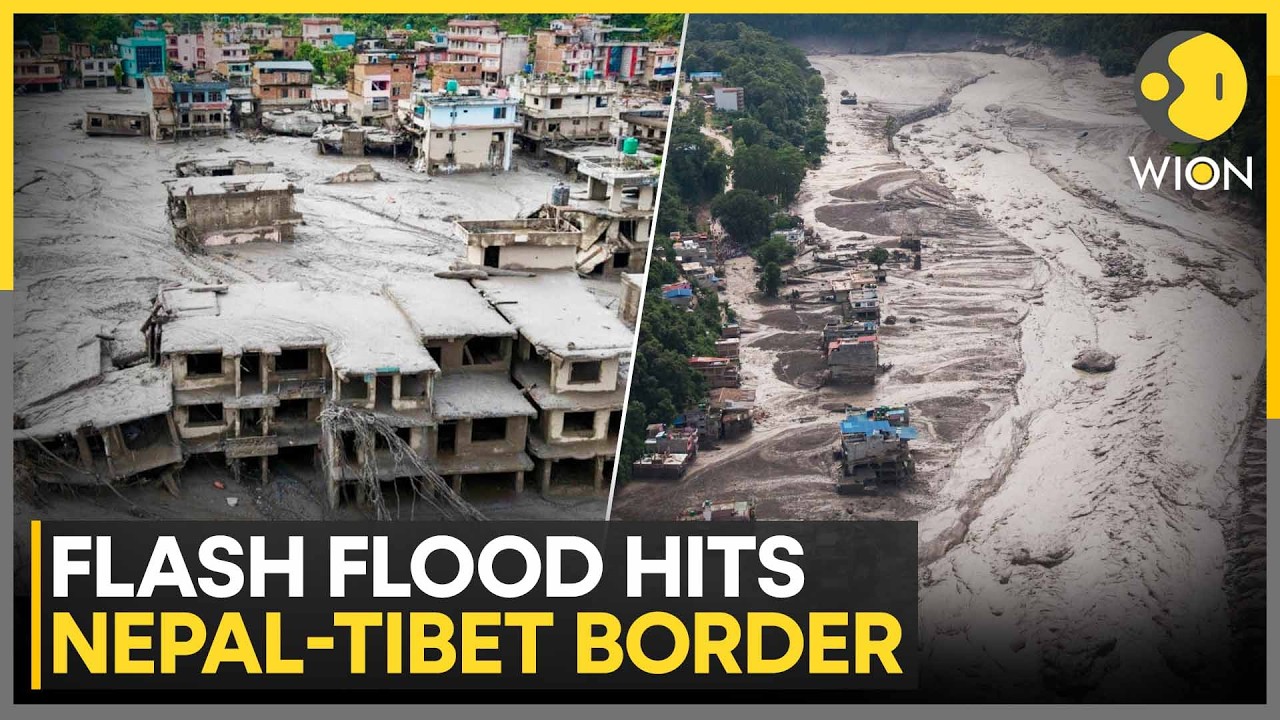 Nepal-Tibet Flood Disaster: 165 Dead, Hundreds Missing, Search Continues | WION