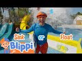 Blippi Plays Sink Or Float Kids Cartoons Party Playtime