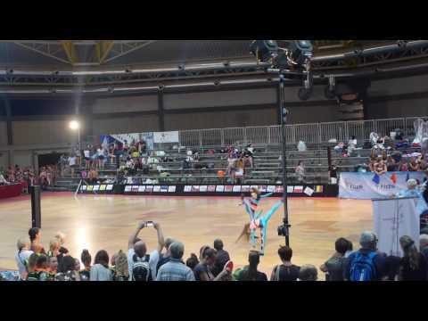 Viktoria Chovancova & Timea Spisakova, disco duo junior, 6th place, World Cup (Italy, 2016)