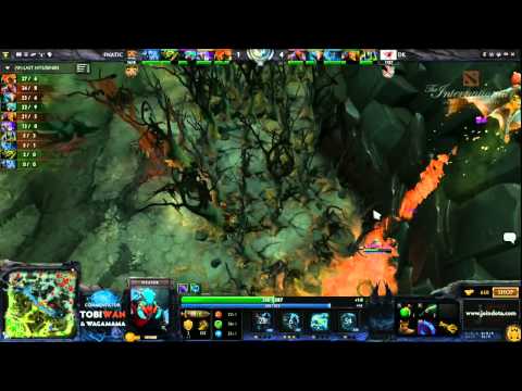 Fnatic EU vs DK Game 1   The International 3 Group Stages   Tobi Wan & Waga