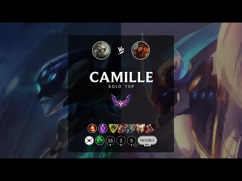 Camille Top vs Wukong - KR Master Patch 12.14