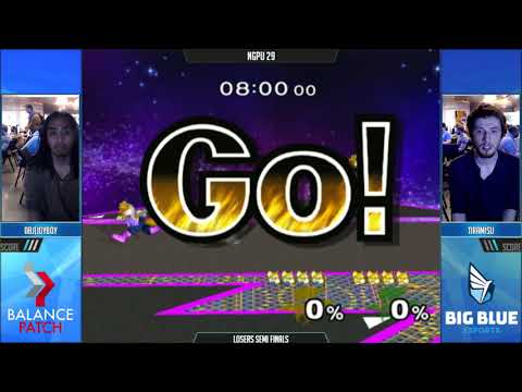 NGPU 29 SSBM - DBJ | Joyboy (Blue Fox) vs. HoG | Tiramisu (Default Fox) - Melee LSF