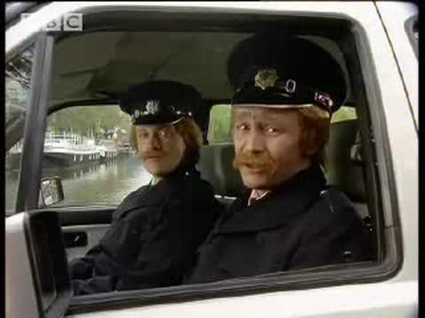 Police in Amsterdam - Harry Enfield and Chums - BBC comedy