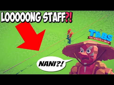👺Loooong Staff Monk vs EVERY FACTION 1v1 - Totally Accurate Battle Simulator TABS