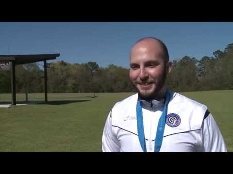 50m Rifle 3 Positions Men Interview (ITA) - ISSF Rifle and Pistol World Cup 2014, Fort Benning (USA)