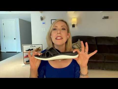 Clarks Cloudsteppers Anatomic Sport Sandals - Glide Bay on QVC