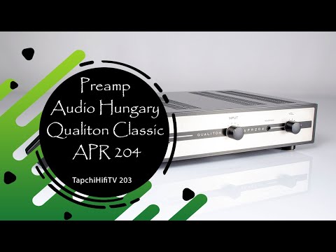 Preamp Audio Hungary Qualiton Classic APR 204 | TapChiHiFi TV 203