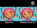Team Umizoomi Mighty Math Powers Comparation