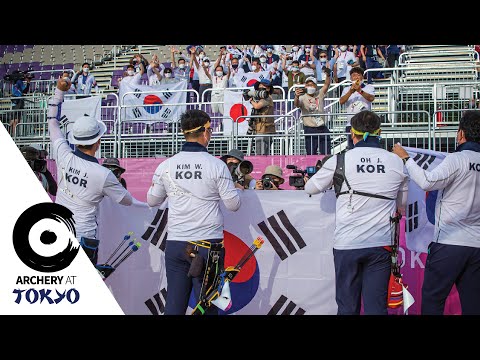 Korean men outclass field to win nation’s third gold of Olympics | #ArcheryatTokyo