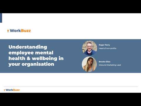 Understanding employee mental health and wellbeing webinar recording