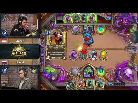 Hearthstone   Aaron vs Pavel   HearthStone 2017 All Star Invitational Quarterfinal #2