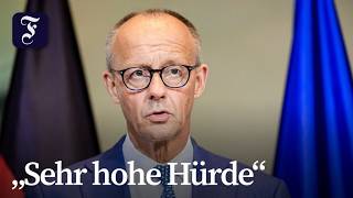 Merz weiter skeptisch zu AfD-Verbotsverfahren