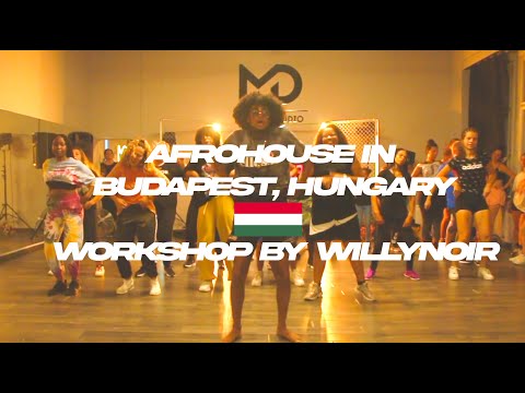 AfroHouse in Budapest, Hungary | Dance Workshop by WillyNoir
