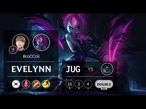 Evelynn Jungle vs Karthus - KR Master Patch 9.19