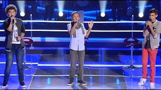 Edgar vs. Xavier vs. Rodrigo: &quot;You Raise Me Up&quot; – Las Batallas - La Voz Kids 2017