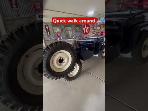 A quick walk around of the 1951 Willys Jeep CJ3A #jeep #Willys #FlatFender #oldschool