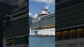 FAVORITE Freedom Class Ship Independence of the Seas in Labadee! #cruiseship #royalcaribbean #cruise