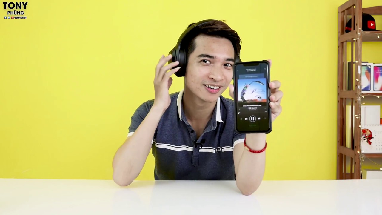 Sony WH1000 XM3 - Tai nghe chống ồn đỉnh cao!