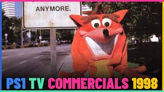 PlayStation TV Commercials From 1998.