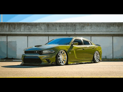 Bagged Dodge Charger | Ferrada Wheels FR4