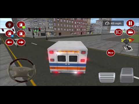 American Emergency Ambulance Van Driving Simulator № 8 - Android Gameplay