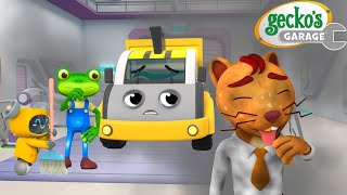 Weasel’s Big Smoke Mess! 😱 | Gecko's Garage 🚚 | Cartoons For Kids | Toddler Fun Learning