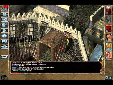 Let's Play Baldur's Gate 2 Part 133: Monsters Vs Zombies!
