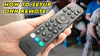 How to Setup Your ONN Universal Remote With Your TV + CODE LIST